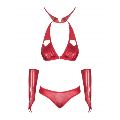 Игровой Костюм Вампирши Obsessive Vampines Red S/M