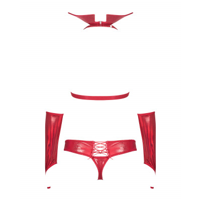 Игровой Костюм Вампирши Obsessive Vampines Red S/M