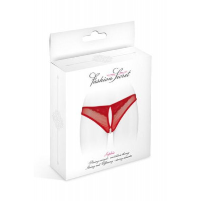 Трусики з перлами і доступом Fashion Secret Sophie Red Трусики з перлами і доступом Fashion Secret Sophie Red