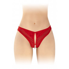 Трусики з перлами і доступом Fashion Secret Sophie Red