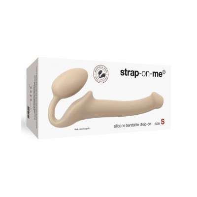 Безремневой страпон Strap-On-Me Flesh S, полностью регулируемый, диаметр 2,7см Безремневой страпон Strap-On-Me Flesh S, полностью регулируемый, диаметр 2,7см