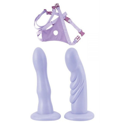 Страпон с двумя фаллоимитаторами ULTIMATE TWIN STRAP-ON