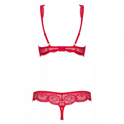 Комплект Obsessive 853-SET-3 2 pcs set red S/M