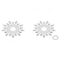 Пестіс з кристалів Petits Joujoux Gloria set of 2 - Silver, прикраса на груди