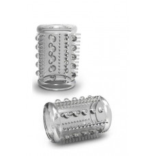 Насадка STAY HARD - COCK SLEEVE 03, CLEAR