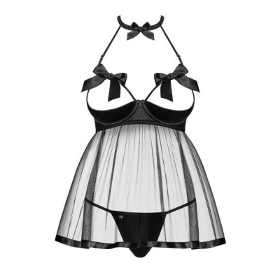 Бебидол Obsessive Delishya babydoll black L/XL Бебидол Obsessive Delishya babydoll black L/XL