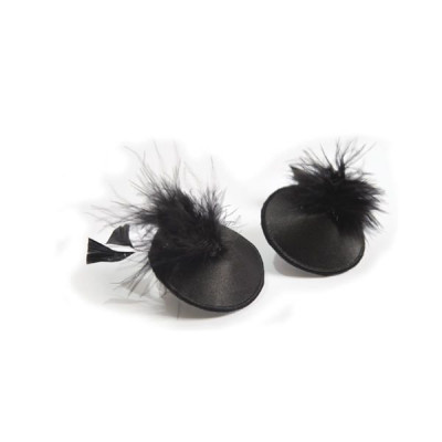 Пестіс - стикини Bijoux Indiscrets Burlesque pasties FEATHER, з пір'ям Пестіс - стикини Bijoux Indiscrets Burlesque pasties FEATHER, з пір'ям