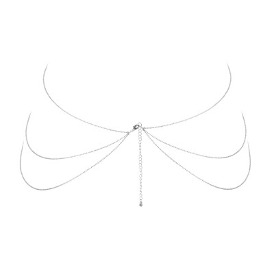 Ланцюжок для тіла Bijoux Indiscrets Magnifique 8 Body Chain — Silver Ланцюжок для тіла Bijoux Indiscrets Magnifique 8 Body Chain — Silver