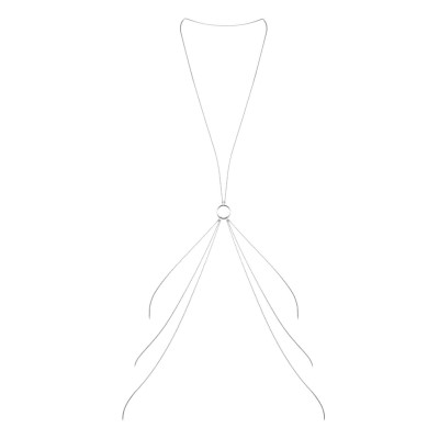 Ланцюжок для тіла Bijoux Indiscrets Magnifique 8 Body Chain — Silver