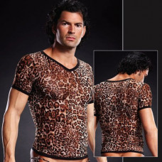 Футболка Pro-Mesh V-Neck Tee Leopard S/M