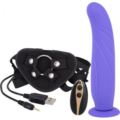 DT51130 Страпон женский с пультом управления Seven Creations DILDO STRAP-ON PURPLE DT51130 Страпон женский с пультом управления Seven Creations DILDO STRAP-ON PURPLE
