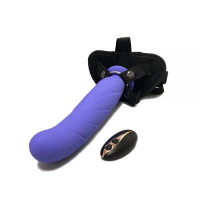 DT51130 Страпон женский с пультом управления Seven Creations DILDO STRAP-ON PURPLE DT51130 Страпон женский с пультом управления Seven Creations DILDO STRAP-ON PURPLE