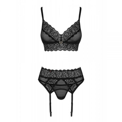 Комплект Obsessive 852-SEG-1 3 pcs set S/M