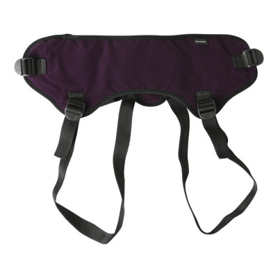 Трусы для страпона Sportsheets - Lush Strap On Purple, широкий бархатистый пояс, очень комфортные Трусы для страпона Sportsheets - Lush Strap On Purple, широкий бархатистый пояс, очень комфортные