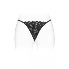 Трусики-стрінги з перловою ниткою Fashion Secret VENUSINA Black