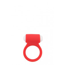 Эрекционное кольцо LIT-UP SILICONE STIMU RING 3, RED