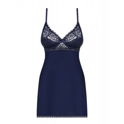 Cорочка Obsessive Drimera babydoll & thong blue S/M