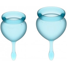 Менструальные чаши Satisfyer Feel good Menstrual Cup light blue