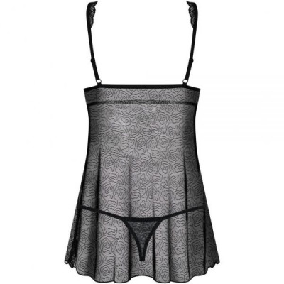 Бебидолл Obsessive 877-BAB-1 babydoll & thong S/M