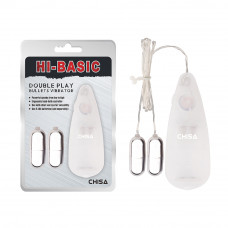 Виброяйца с пультом Cisa Double Play Bullets