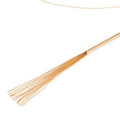 Ланцюжок батіг на шию Bijoux Indiscrets MAGNIFIQUE Necklace Whip - Gold, прикраса для тіла Ланцюжок батіг на шию Bijoux Indiscrets MAGNIFIQUE Necklace Whip - Gold, прикраса для тіла