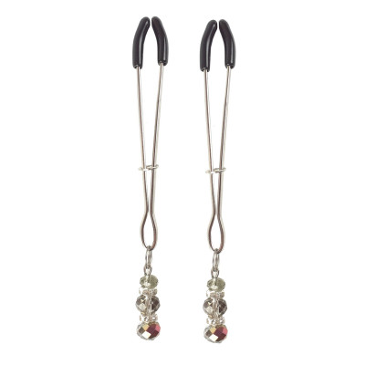 Затискач для сосків Art of Sex - Nipple Clamps Lovely Grey Затискач для сосків Art of Sex - Nipple Clamps Lovely Grey