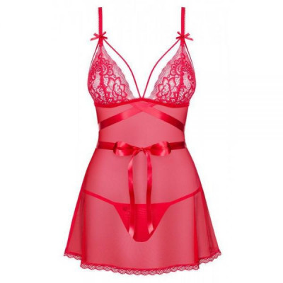 Сорочка Obsessive Lovlea babydoll S/M