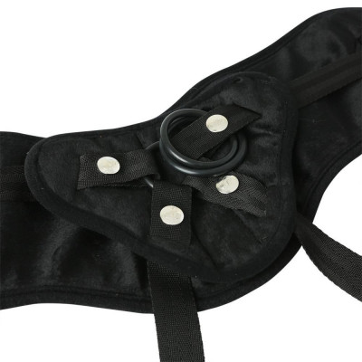 Трусы для страпона Sportsheets - SizePlus Beginners Black, широкий пояс, комфортные Трусы для страпона Sportsheets - SizePlus Beginners Black, широкий пояс, комфортные