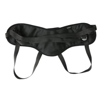 Трусы для страпона Sportsheets - SizePlus Beginners Black, широкий пояс, комфортные Трусы для страпона Sportsheets - SizePlus Beginners Black, широкий пояс, комфортные