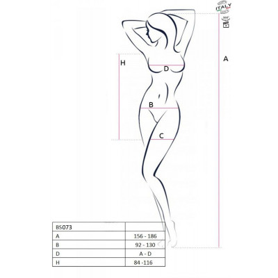 Откровенное платье-сетка Passion BS073 red Откровенное платье-сетка Passion BS073 red