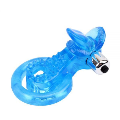 CH60022 Насадка с язычком и вибропулей GET LOCK Cocking синяя CH60022 Насадка с язычком и вибропулей GET LOCK Cocking синяя
