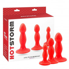 Набор анальных пробок Chisa Hotstorm ANAL WAVE PROBE KIT
