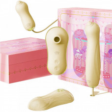 Набор секс игрушек Zalo UNICORN Vibratrion & Thrusting Set - Yellow