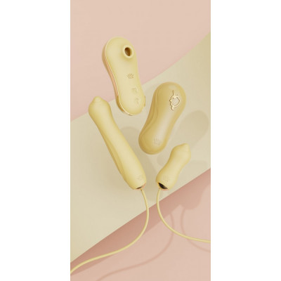 Набор секс игрушек Zalo UNICORN Vibratrion & Thrusting Set - Yellow Набор секс игрушек Zalo UNICORN Vibratrion & Thrusting Set - Yellow