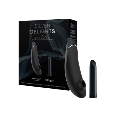 Набор секс іграшок Silver Delights Collection Womanizer&We-Vibe