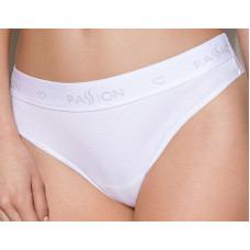 Трусики-бразиліана з бавовни Passion PS005 PANTIES white, size S