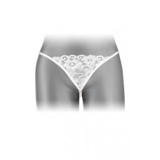 Трусики-стрінги з перловою ниткою Fashion Secret VENUSINA White