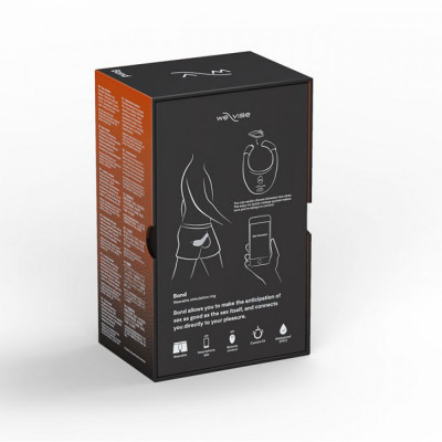 Эрекционное виброкольцо WE-VIBE Bond с управлением приложением и пультом Эрекционное виброкольцо WE-VIBE Bond с управлением приложением и пультом