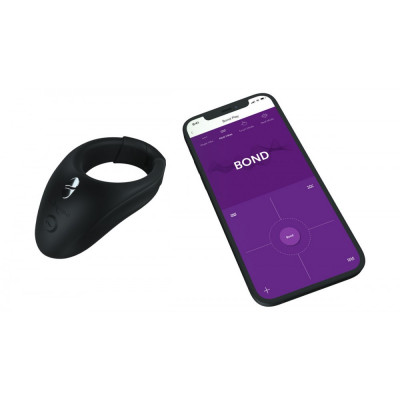 Эрекционное виброкольцо WE-VIBE Bond с управлением приложением и пультом Эрекционное виброкольцо WE-VIBE Bond с управлением приложением и пультом