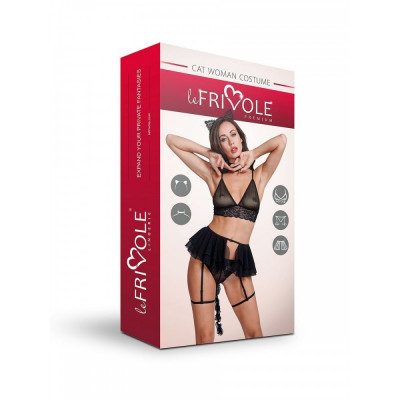 Костюм игровой Секcи кошечка LeFrivole 5 предметов M/L