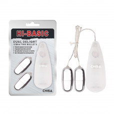 CH08510 Виброяйцо на пульте управления 2 шт. Chisa Hi-Basic Dual Delight Vibrating B