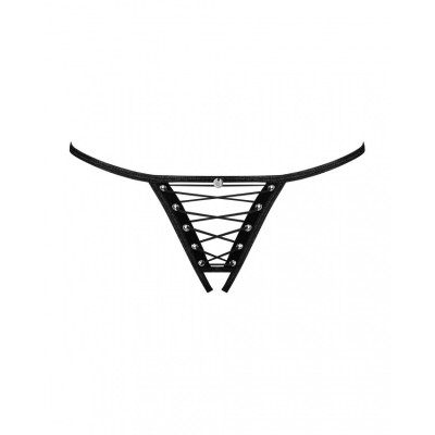Трусики стринги Obsessive Remediosa S/M Black
