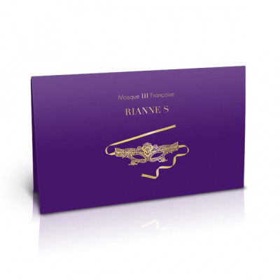Ажурная маска на лицо RIANNE S - Masque III с лентами-завязками Ажурная маска на лицо RIANNE S - Masque III с лентами-завязками