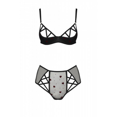 Еротичний комплект з малюнком LOVELIA BIKINI black XXL/XXXL - Passion Еротичний комплект з малюнком LOVELIA BIKINI black XXL/XXXL - Passion