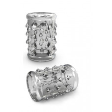 Насадка STAY HARD - COCK SLEEVE 05, CLEAR