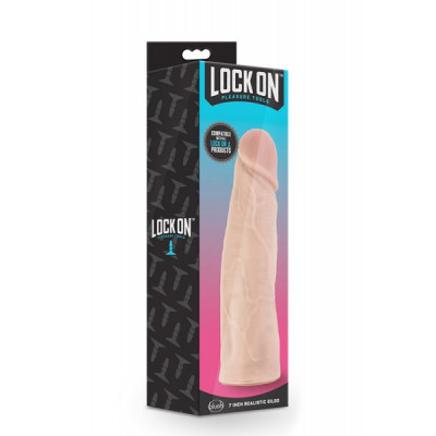 Реалистичная насадка для страпона LOCK ON 7INCH REALISTIC LOCK ON DILDO Реалистичная насадка для страпона LOCK ON 7INCH REALISTIC LOCK ON DILDO