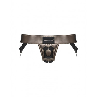 Трусы для страпона Strap-On-Me Leatherette HARNESS CURIOUS (мятая упаковка) Трусы для страпона Strap-On-Me Leatherette HARNESS CURIOUS (мятая упаковка)