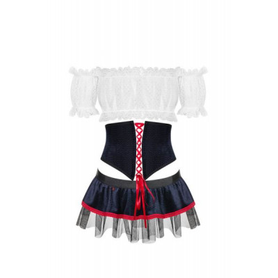 Костюм игровой Obsessive Slaviana Бело-синий S/M