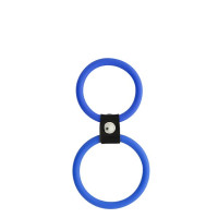 Кольцо двойное MENZSTUFF DUAL RINGS, BLUE