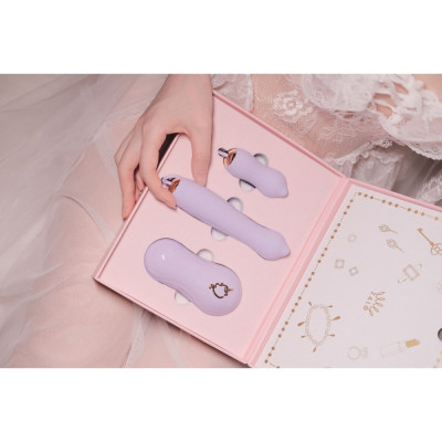 Набор секс игрушек Zalo UNICORN Vibratrion & Thrusting Set - VIOLET Набор секс игрушек Zalo UNICORN Vibratrion & Thrusting Set - VIOLET